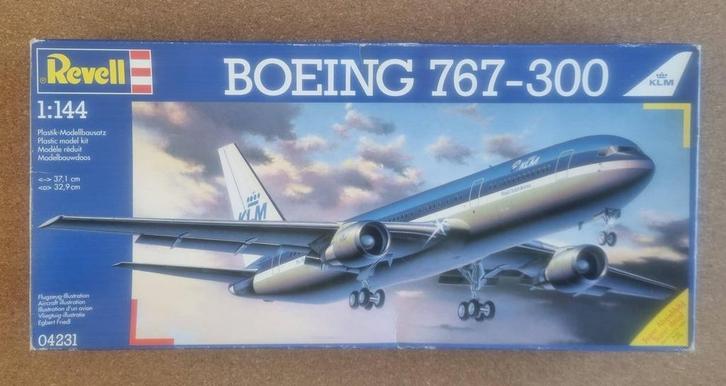 Revell 04231 Boeing 767-300 KLM 1:144, Hobby en Vrije tijd, Modelbouw | Vliegtuigen en Helikopters, Revell, Verzenden