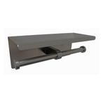 Dubbele Toiletrolhouder met Plateau Boss & Wessing RVS, Ophalen of Verzenden, Nieuw
