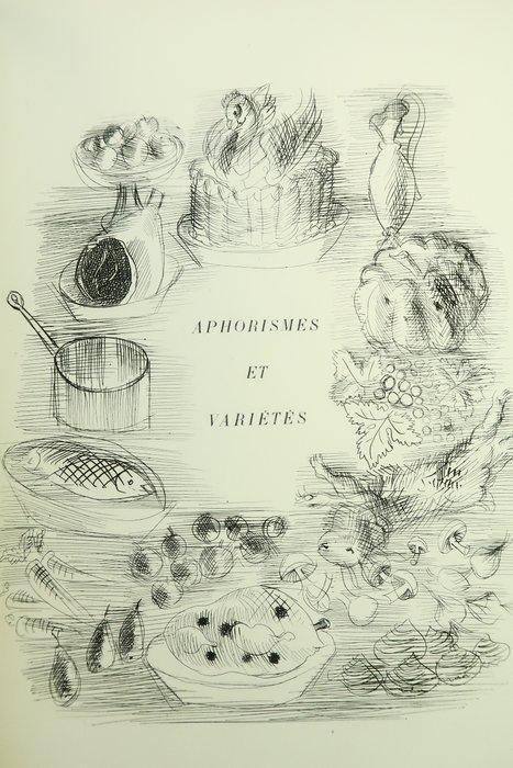 Brillat-Savarin / Raoul Dufy - Aphorismes et Variétés., Antiek en Kunst, Antiek | Boeken en Bijbels