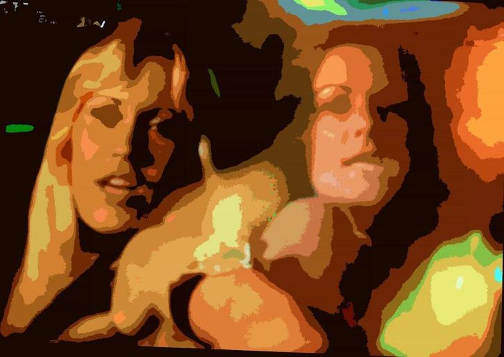 Fine artprint Abba #2, Antiek en Kunst, Kunst | Litho's en Zeefdrukken, Verzenden