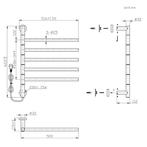 Elektrische Radiator Best Design Hover 62.2x51.6 cm 75W Mat, Ophalen of Verzenden, Nieuw