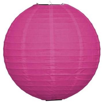 Fuchsia roze lampion voor buiten Ø35cm beschikbaar voor biedingen
