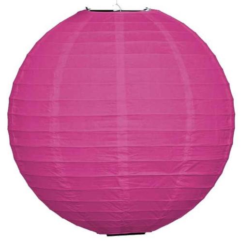 Fuchsia roze lampion voor buiten Ø35cm, Hobby en Vrije tijd, Feestartikelen, Nieuw, Verzenden