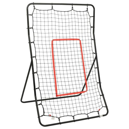 vidaXL Softbal Rebounder 88x79x137 cm staal, Sport en Fitness, Voetbal, Nieuw, Verzenden
