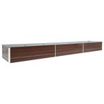 Plantenbak Verhoogd 480cm Bruin | Retourdeal | 46% Korting, Tuin en Terras, Bloembakken en Plantenbakken, 100 cm of meer, Nieuw