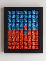 Salvatore Alibrio - Contrasti blu arancione, Antiek en Kunst