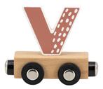 Tryco Houten Gekleurde Lettertrein - Letter V, Kinderen en Baby's, Kinderkamer | Inrichting en Decoratie, Verzenden, Nieuw