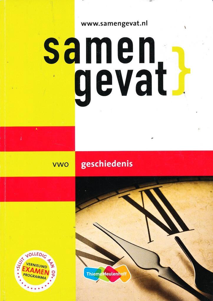 Samengevat VWO Geschiedenis, Boeken, Schoolboeken, Nieuw, Verzenden