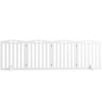 TRUUSK Afscheidingshek Hond 4-delig - 207,5 x 61 cm - Opvouw, Tuin en Terras, Verzenden, Nieuw