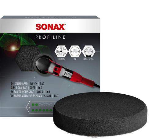 SONAX Polijstschijf Roterend zacht - 125 mm, Motoren, Accessoires | Onderhoudsmiddelen, Verzenden