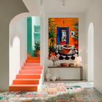 E. García - LA FUENTE EN EL PATIO XL (NO RESERVE), Antiek en Kunst