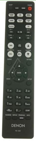 Afstandsbediening Denon rc-1222, Ophalen of Verzenden, Nieuw, Origineel