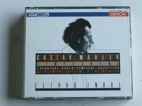 Gustav Mahler - Symphony n. 3 / Eliahu Inbal (2 CD) japan, Cd's en Dvd's, Cd's | Klassiek, Verzenden