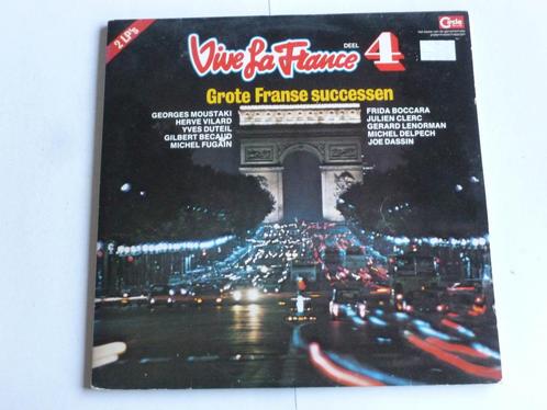 Vive La France Deel 4 -  grote Franse Successen (2 LP), Cd's en Dvd's, Vinyl | Verzamelalbums, Verzenden
