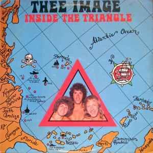 LP gebruikt - Thee Image - Inside The Triangle, Cd's en Dvd's, Vinyl | Rock, Zo goed als nieuw, Verzenden