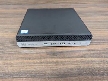 HP 600 G5 mini - i5 9500T - 8gb - 240GB SSD - Wndows 11 Pro beschikbaar voor biedingen