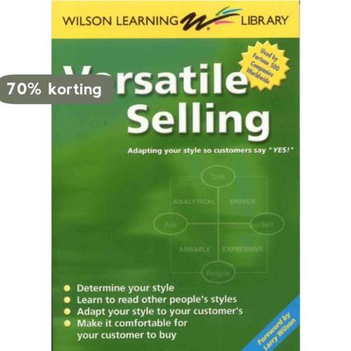 Versatile Selling 9789077256039 Larry Wilson, Boeken, Taal | Engels, Gelezen, Verzenden