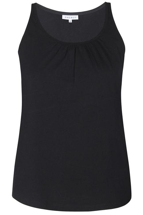 Zhenzi singlet ASHA rimpel pas Maat:, Kleding | Dames, Tops, Overige kleuren, Nieuw, Verzenden