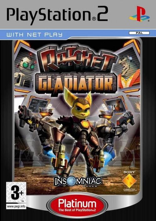 Ratchet Gladiator (platinum) (PlayStation 2), Spelcomputers en Games, Games | Sony PlayStation 2, Gebruikt, Verzenden