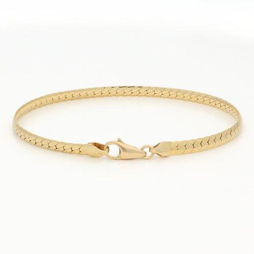 Armband - 14 karaat Geel goud, Sieraden, Tassen en Uiterlijk, Armbanden