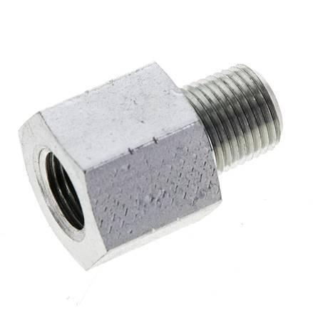 1/8 NPT x 1/8 NPT M/F Verzinkt Stalen Extension 345 Bar, Doe-het-zelf en Verbouw, Overige Doe-het-zelf en Verbouw, Nieuw, Verzenden