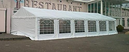 Classic Plus Partytent PVC 5x12x2 mtr in Wit (5x12 meter), Tuin en Terras, Partytenten, Partytent, Nieuw, 2 meter of meer, Verzenden