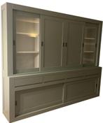 Buffetkast Engels groen Boskoop 260 x 220cm, Huis en Inrichting, Ophalen of Verzenden, Nieuw