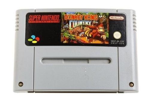 Donkey Kong Country (German) [Super Nintendo], Spelcomputers en Games, Games | Nintendo Super NES, Zo goed als nieuw, Ophalen of Verzenden