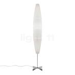 Foscarini Havana Vloerlamp, body chroom/lampenkap wit, Huis en Inrichting, Lampen | Vloerlampen, Verzenden, Nieuw