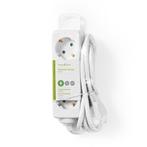 Nedis Stekkerdoos met randaarde, 16 A, 3-wegs, 3m, Ophalen of Verzenden, Nieuw