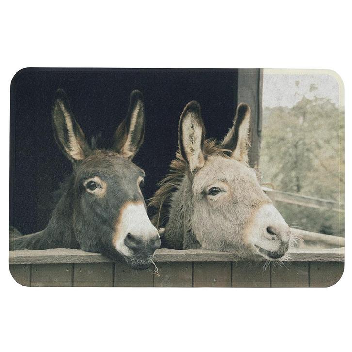 deurmat 2 ezels 75x50cm, Tuin en Terras, Deurmatten, Verzenden