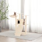 vidaXL Kattenmeubel met sisal krabpalen 83 cm crèmekleurig, Dieren en Toebehoren, Verzenden, Nieuw