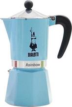 Bialetti Rainbow Azzurro Percolator 300ml – 6 kops, Verzenden, Nieuw