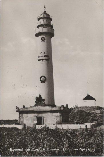 EGMOND AAN ZEE - Vuurtoren J. C. J. van Speyk, Verzamelen, Ansichtkaarten | Nederland, Verzenden
