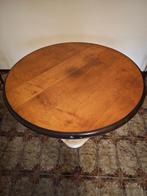 Uitschuifbare tafel - Hout, Marmer, Metaal - Ronde