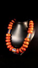 Massief Vintage Berber Amber - Fenolhars - Bakeliet ketting, Antiek en Kunst, Curiosa en Brocante