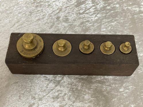 Gewichtenset - Werkgereedschap, Antiek en Kunst, Curiosa en Brocante