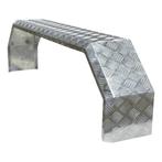 Novio Spatscherm tandem as aluminium 240mm x 1500mm, Ophalen of Verzenden, Nieuw