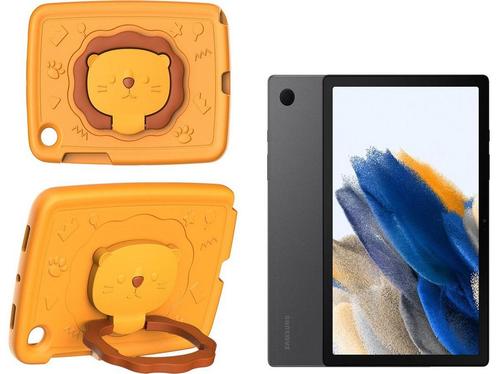 Samsung Galaxy Tab A8 kindertablet - Wifi - 64GB met Lion, Telecommunicatie, Mobiele telefoons | Samsung, Zo goed als nieuw, Verzenden