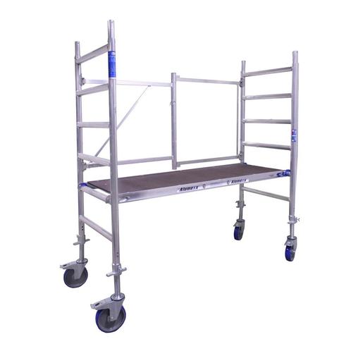 ALX FS kamersteiger met verstelbare wielen 3 mtr. WH, Doe-het-zelf en Verbouw, Steigers, Rolsteiger of Kamersteiger, Nieuw, Verzenden