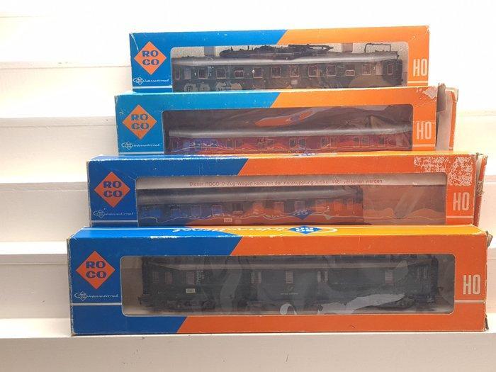 Roco H0 - 4254/4290/4293/4289A - Modeltrein personenwagen, Hobby en Vrije tijd, Modeltreinen | H0