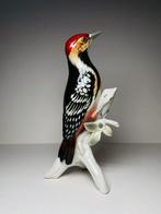 Karl Ens, Volkstedt - Beeldje - Woodpecker - Porselein, Antiek en Kunst