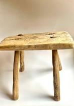 Kruk - Hout, Eik - Oude houten vatkruk, Antiek en Kunst