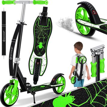 KESSER® Kinderstep - Opvouwbaar - Verstelbaar - Groen • beschikbaar voor biedingen