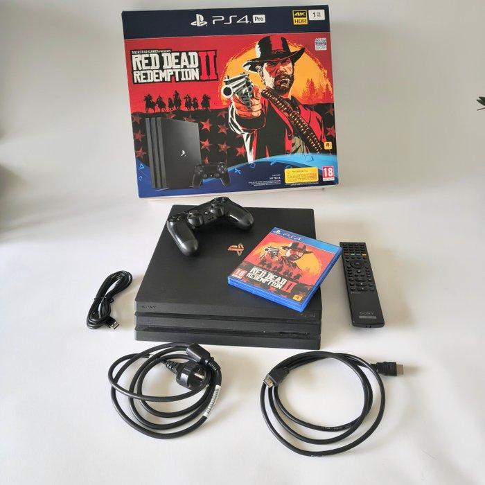 Sony - Playstation 4 (PS4) - Pro Red Dead Redemption II, Spelcomputers en Games, Spelcomputers | Overige Accessoires
