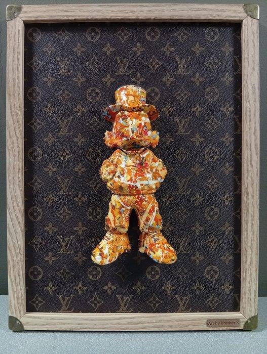 Brother X - Framed urban Scrooge Mc Duck by Louis Vuitton, Antiek en Kunst, Kunst | Designobjecten
