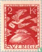 Zweden - 50 jaar UPU - 1924, Verzenden, Postfris