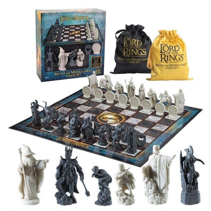 Lord of the Rings Chess Set Battle for Middle Earth, Verzamelen, Film en Tv, Nieuw, Ophalen of Verzenden