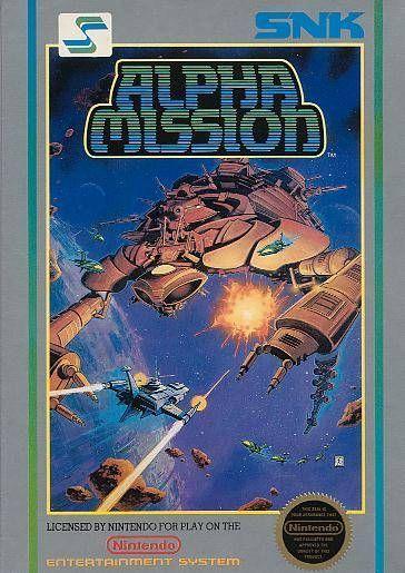 Alpha Mission-Amerikaans (NES) Gebruikt, Spelcomputers en Games, Games | Nintendo NES, Zo goed als nieuw, Ophalen of Verzenden