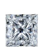 1 pcs Diamant - 1.70 ct - Prinses, GIA-certificaat -, Nieuw